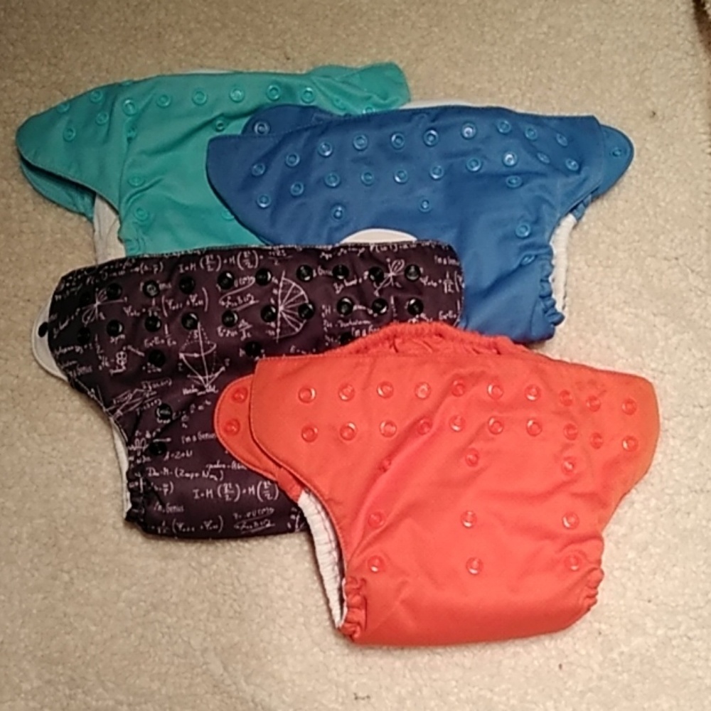 Bum Genius all in one cloth diaper set (4)